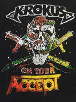 Krokus Accpet  basic black Unisex Men Women T shirt Gift tee NH19087 Unisex T-Shirt XXXL white