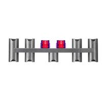 Wall mount for Dyson V7 V8 V10 V11 V15 V12 vacuum cleaner, shock-free hanging shelf, extended storage bracket