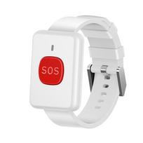 A6 Bevielis vandeniui atsparus avarinio signalo apyrankė pagyvenusiems žmonėms, nėščioms moterims ir pacientams. Lanyard Button + Wrist Button + Bell