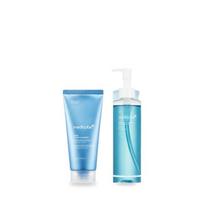 Medicube Zero Pore Blackhead Dvigubo Valymo Rinkinys - Putojantis Valiklis ir Giliai Valantis Aliejus white