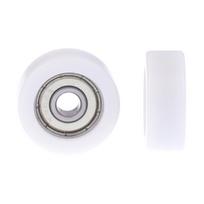 6*26*10mm Plastikinis Nailoninis Skriemulys POM Ritininis Rutulinis Guolis Skriemulys Slydimo Konvejerio Ratukas Guolinis Ratukas
