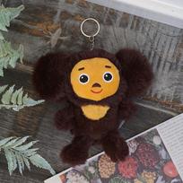 15Cm Cheburashka Monkey Plush Keychain Anime Plush Toy Plush Toy Stuffed Animals Soft Plush Children Student Gifts Doll Birthday black