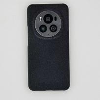 For Honor Magic 6 Pro Case Matte Rock Sand PC Hard Lightweight Back Cover For Honor Magic6 Pro 5G Shell Fashion Bumper Honor Magic6 Pro black