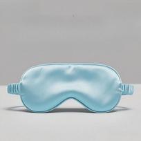 Double‑Sided 100% Mulberry Silk Sleep Eye Mask, Breathable Light Blocking Eyeshade For Sleeping Travel Gift 【Classic Version】Tiff white