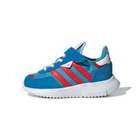 Adidas Originals Retropy F2 CF EL Velcro Sportiniai Laisvalaikio Neslystantys Dėvėti Atsparūs Lengvi Žemi Sportbačiai Kūdikių Batai Mėlyni Raudoni GX9217 21 blue