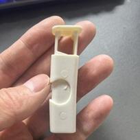 Daugiafunkcinis plastikinis užkandžių ir duonos maišelių sandarinimo spaustukas - Atsparus drėgmei ir išlaiko šviežumą balta