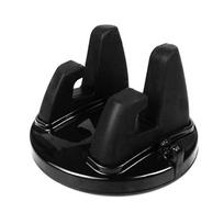 Car Phone Holder Stands Rotatable Support Mobile Mount Dashboard GPS Auto Accessories KTY raudona