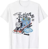 Thomas & Friends Rea.dy for Action T-Shirt.webp Unisex T-Shirt XXL gray