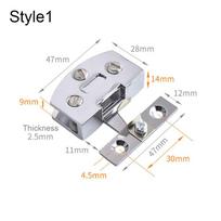 Home Hardware No Hole Window Accessories Glass Door Hinge Furniture Supplies Cabinet  Hinge Clip