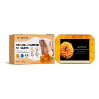90g Kūno muilas Švelnios putos lengvai Grynas rankų darbo Moterims Anticeliulitinis stangrinantis muilas Kasdieniam naudojimui namuose oranžinė