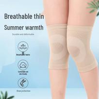 TULX Women's Summer Thin Compression Knee Brace white