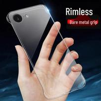 Apple 17E Case: New Transparent Electroplated Borderless iPhone 17E Ultra-Thin Drop-Proof Protective Hard Case 17 Pro Max