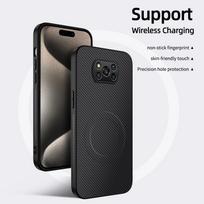 Case For Xiaomi Poco X3 Pro X3 NFC Luxury Stripe Silicone Leather Magnetic Phone Back Cover Protection Shell Bumper Poco X3 Pro