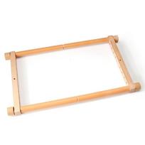 Wood Cross Stitch Frame Stitching Holder Multifunctional Needlework Supply Tapestry Scroll Frame for Artwork Quilting Crafts