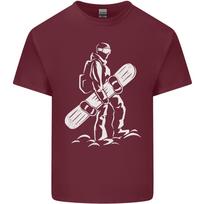 A Snowboarder Snowboarding Unisexs Light Cotton TShirt S