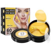 Under Eye Patches for Dark Circles and Puffy Eyes,(60Pcs 24K Gold) Under Eye Masks Skin Care,Wrinkle Patches,Snail Mucin Eye Mask,Hydrate, Moisturi