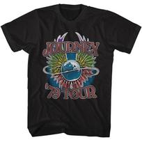 Journey 79 World Tour Men's T Shirt Rock Band Music Concert Merch Steve Perry L