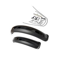 Black Bike Fenders Fat Tire Mud Guards Fender Set 26  x4.0 Mudguards For Folding Snow E-Bike BMX Bicycle MTB Cycling Parts