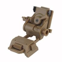 Cross-border tactical helmet night vision device bracket plastic dump truck L4G24PVS15/PVS18/GPNVG18 bracket One size fits all