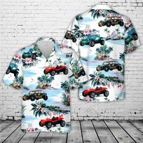 Meyers Manx Dune Buggy Hawaiian Shir S gray