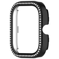 Bling PC Case for Xiaomi Redmi Watch 5 5eSIM Crystal Bumper Protector Frame Shell Cover for Redmi Watch 4 Accessorie(No Screen) for redmi watch 4 white