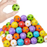 Mini Colorful Soccer Fidget Spinner Ball Stress Relief Squeeze Toy Kids Pocket Soccer Shape Fidget Sensory Decompression Gift yellow