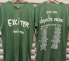 2001 Depeche Mode Exciter Tour Tshirt 2 sided Unisex tee S2345XL NH28380 L gray