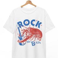 The B52s Rock Lobster Music Shirt Unisex Shirt L white