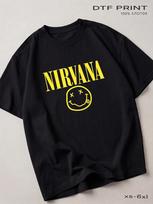 Black Nirvana T-shirt, Rock Back in L