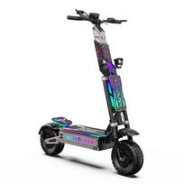 APEFOX T90 ULTRA Dvigubo Variklio Elektrinis Paspirtukas, 72V 40Ah Baterija, 13  Visureigio Padangos juoda