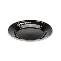 PETROMAX emaliuoto plieno lėkštės, juodos, 2vnt, 18cm