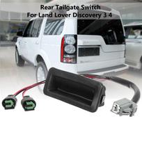 Galinio bagažinės dangčio atleidimo rankenėlės jungiklis Land Rover Discovery 3 ir 4 LR015457 gray