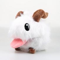 25CM New Product LOL League Of Legends Poro Plush Doll Game Peripheral Doll Children's Christmas Gift Toy 25cm white