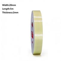 Guminė lipni kempininė sandarinimo juosta Plotis 10~40mm Storis 2~3mm Ilgis 5m EVA Balta putplasčio Anti-collision Sandarinimo tarpinė White  2x20mm 5m beige
