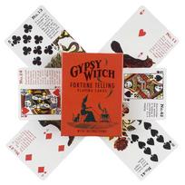Gypsy Witch Fortune Telling Playing Cards Tarot Deck Cards Games Oracle Famliy Game Fun Classic Fate Boardgame Altar red