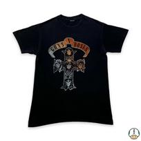 Vintage Guns N Roses T Shirt Mens Small Black Appetite For Destruction Band Tee 2XL gray