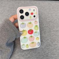 Vibrant Tomato Design iPhone 16 Pro Max/15/14 Protective Case for Women 14