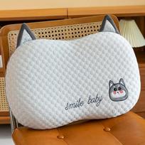Cartoon Cat Ice Bean Memory Foam Cooling Neck & Back Support Pillow pilka