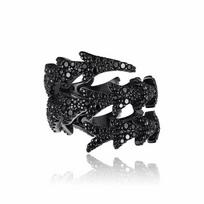 APM Monaco ring [Romantic Confession] Whirling Dragon Tail Set with Sparkling Zirconia Personalized Unique Gift Dragon Tail Cool Ring 50 Endless Love