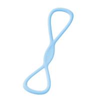 Figure 8 Resistance Band Women Sports Yoga Shoulder Opening Chest Expansion Back Slimming Body Shaping Multifunctional Trainer white