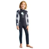Kids 1.5mm Neoprene Wetsuit Diving Snorkeling Surfing Warm Full Body Suit Boys Small black