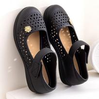 Summer New Fashion Velcro Sandals Women's Platform Mother Middle-aged and Elderly Non-slip Soft Sole 36