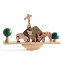 Mediniai Miško Gyvūnai Balanso Sūpynės Žaislai Montessori Švietimo Žaislai Animacinių Gyvūnų Statybiniai Blokus Kūdikio Dėlionės Žaidimas Kūdikio Dovana