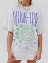 Blink 182 Crappy Punk Rock Graphic Oversized T-shirt NEW XXXL gray