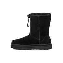 UGG Classic Short Užtrauktuko Juostelės Logotipo Batai 'Juodi' Moteriški 1144035-BLK 38 juoda