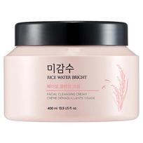 THE FACE SHOP Rice Water Bright Cleansing Cream 400ml 400ml black