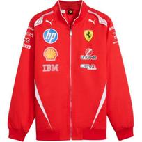 Scuderia Ferrari Men's Replica Driver's Bomber Jacket 713817-01 L raudona