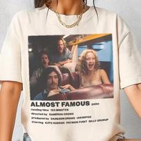Comfort Colors Almost Famous T-Shirt, 2000 Indie Rock Movie Tee 100
