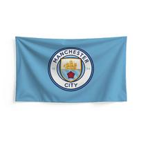Manchester City Fc Ventiliatoriaus Vėliava Iš Poliesterio Audinio Sporto Renginiams Ir Šventėms gray