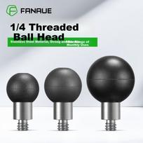 FANAUE Motorcycle Phone Holder 1/4 25mm 20mm 17mm Extension Ball Head Sports Camera Adapter Base B-1